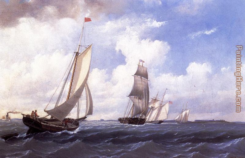 The ' Mary' of Boston Returning to Port painting - William Bradford The ' Mary' of Boston Returning to Port art painting
